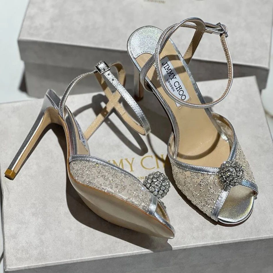 Jimmy Choo Sacora Pearl-Embellished Heels