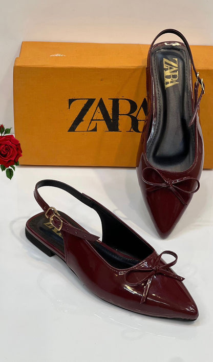 Zara Slide On Pumps