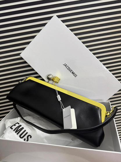 Jacquemes Salon Clutch La Croisiere  Long Clasp Bag