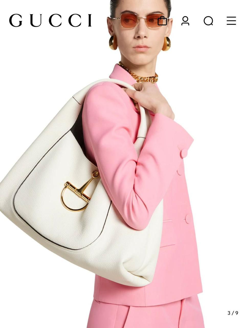 Gucci Softbit Maxi Shoulder Bag