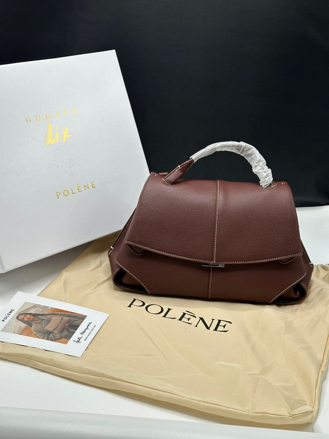 Polene Top Handle Bag