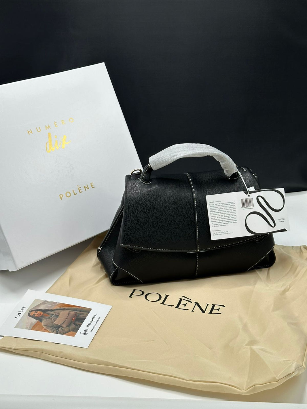 Polene Top Handle Bag