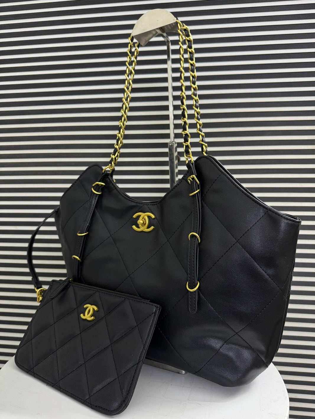 Chanel Maxi Shopping Bag in Calfskin