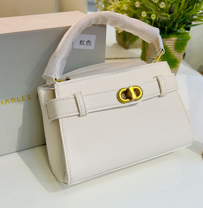 Cd Top Handle Cowhide Bag