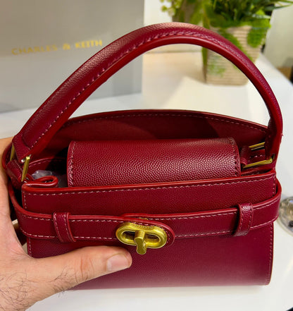 Cd Top Handle Cowhide Bag