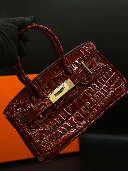 Hermes Crocodile Handbag