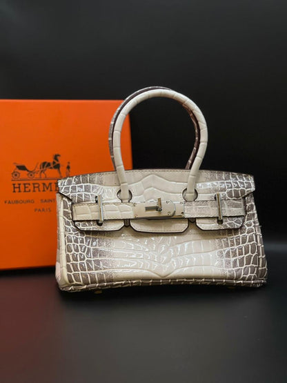 Hermes Crocodile Handbag