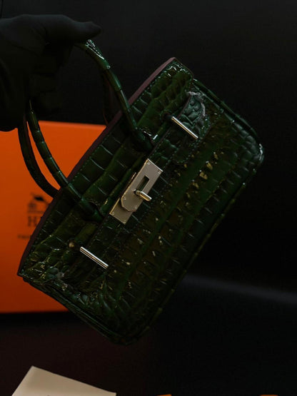 Hermes Crocodile Handbag