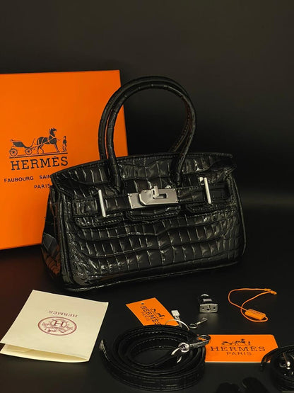 Hermes Crocodile Handbag