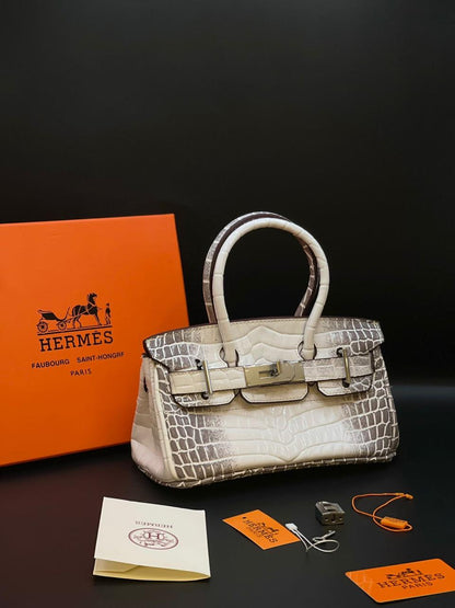 Hermes Crocodile Handbag