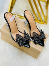 Zara Signature Butterfly Heels