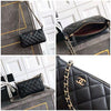 Chanel 25A Double Chain Bag Caviar