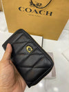 Coach Black Zipper Wallet