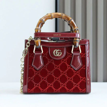 Gg Bamboo Top Handle Bag