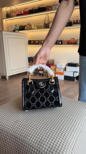 Gg Bamboo Top Handle Bag