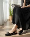 Zara Patent Bow Pumps