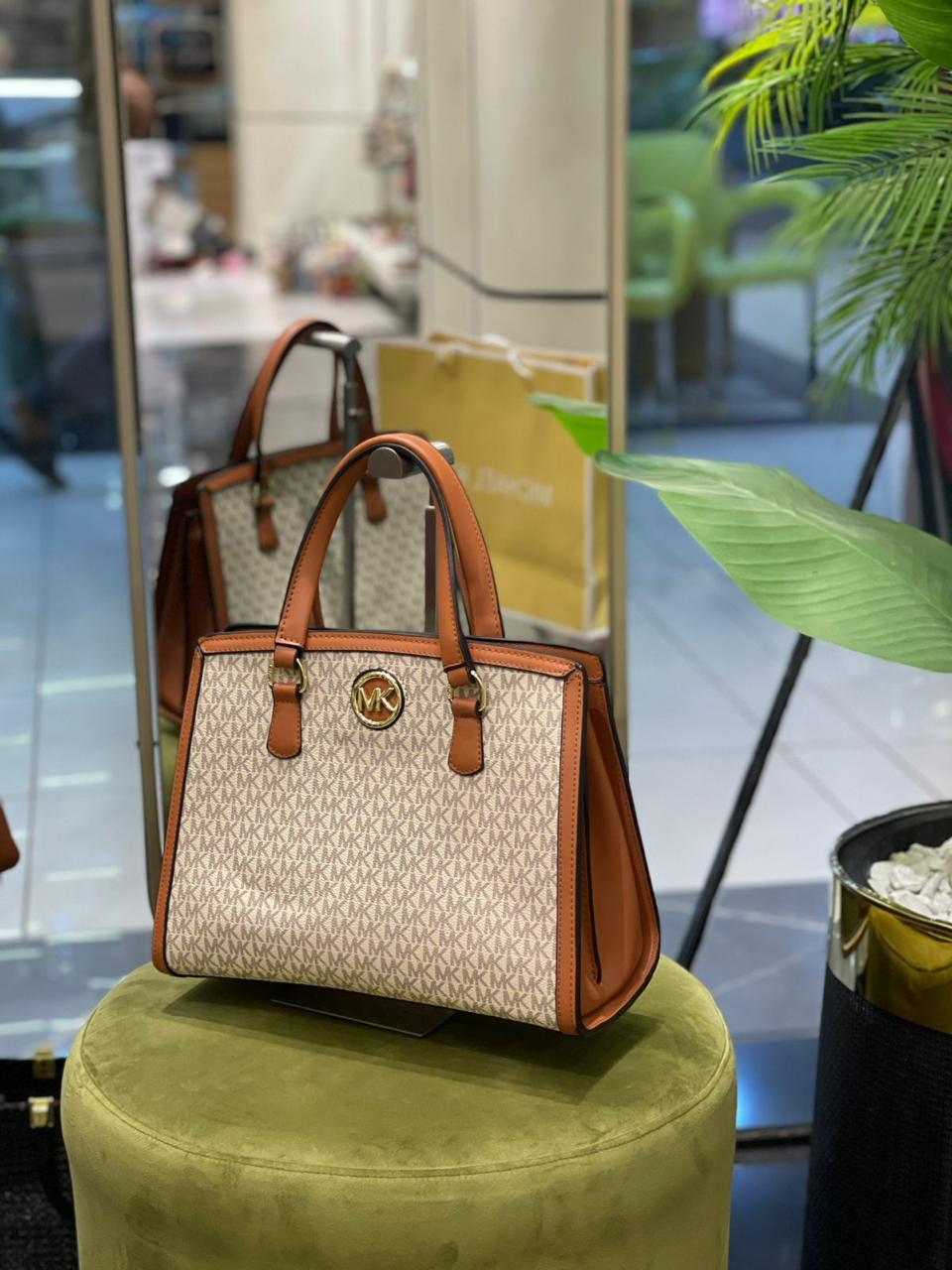 Mk Cowhide Tote