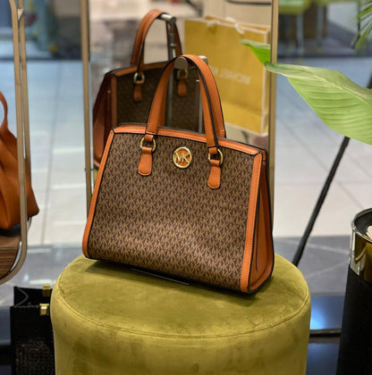 Mk Cowhide Tote