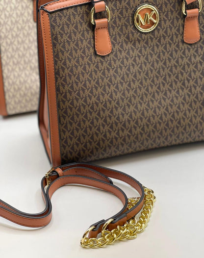 Mk Cowhide Tote