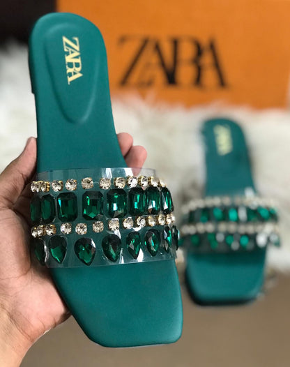 Zara Stone Sandals