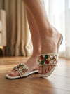 Zara Stone Sandals