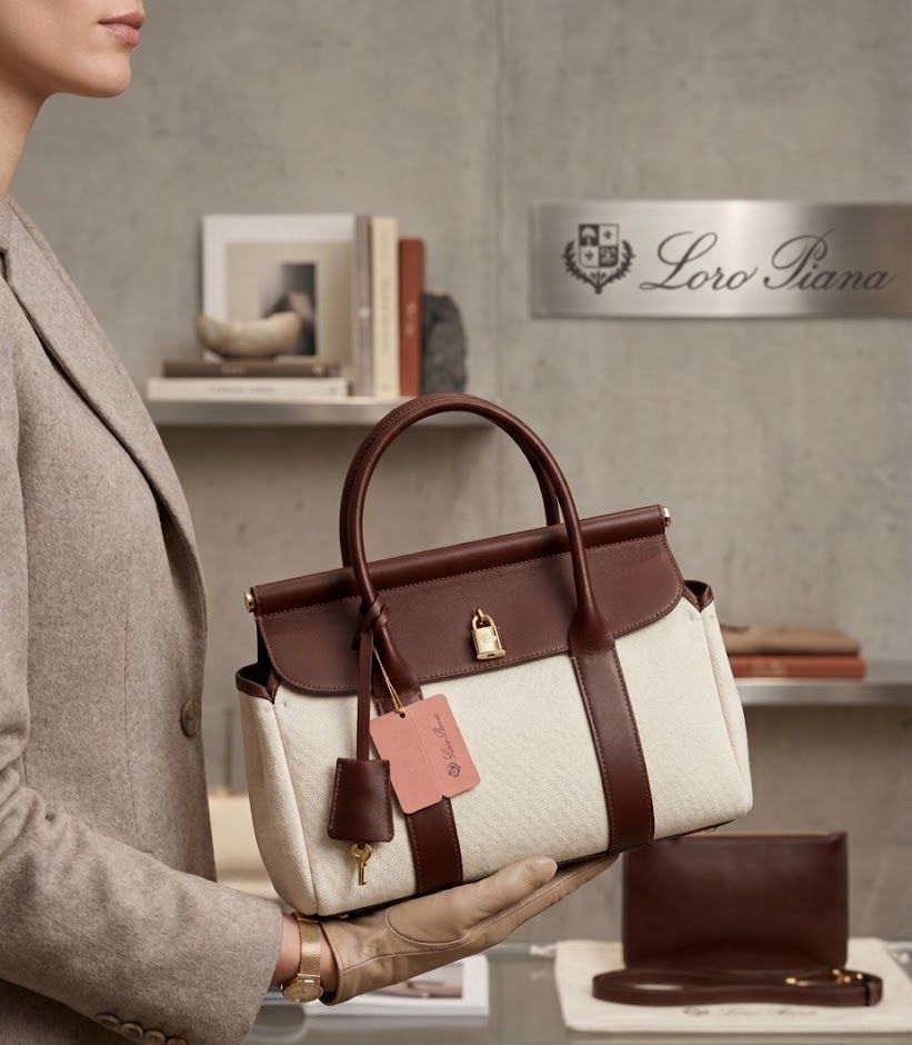 Loro Piana Loom Bag