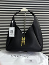 Givenchy G-Hobo Medium Leather Shoulder Bag