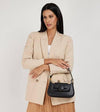 Charles Koa Push Lock Shoulder Bag
