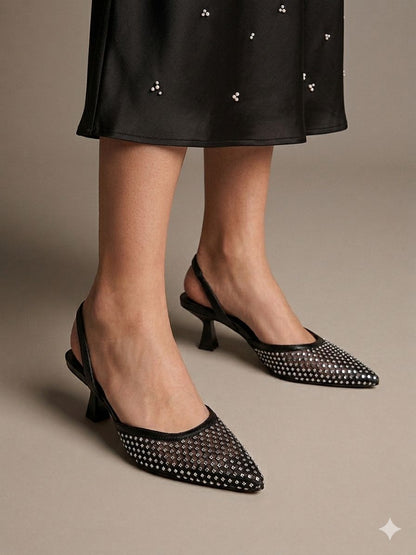 Zara Slingback Heels