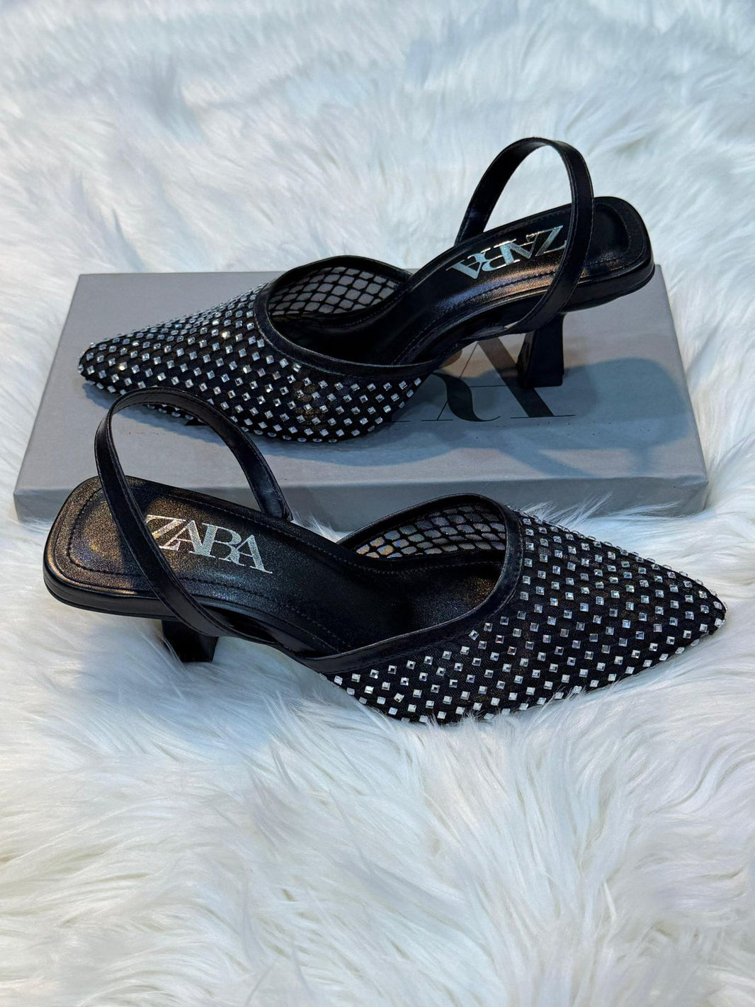Zara Slingback Heels