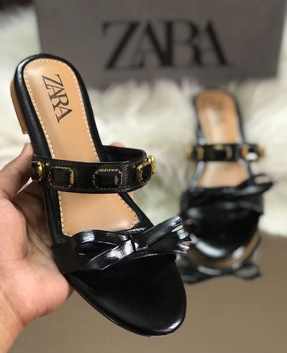 Zara Stud Slippers