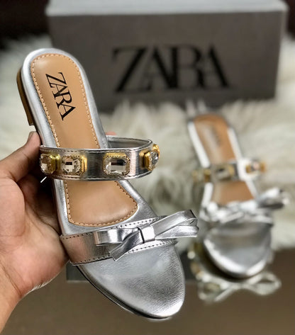 Zara Stud Slippers