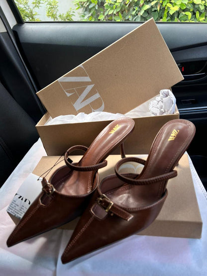 Zara Slingback Heels