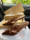 Zara Slingback Heels