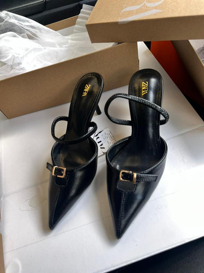 Zara Slingback Heels