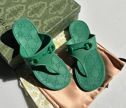 Gg Minorca Thong Sandals