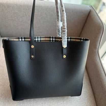 Burberry Crest Tote Bag