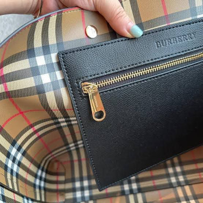 Burberry Crest Tote Bag