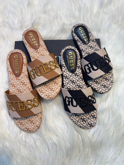 Guess Embroidered Flats