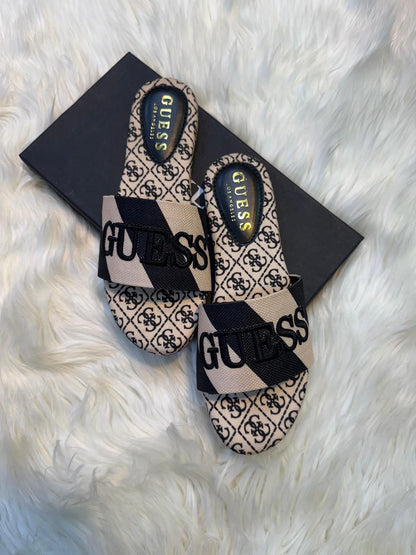 Guess Embroidered Flats