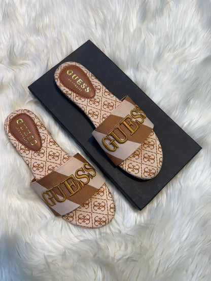 Guess Embroidered Flats