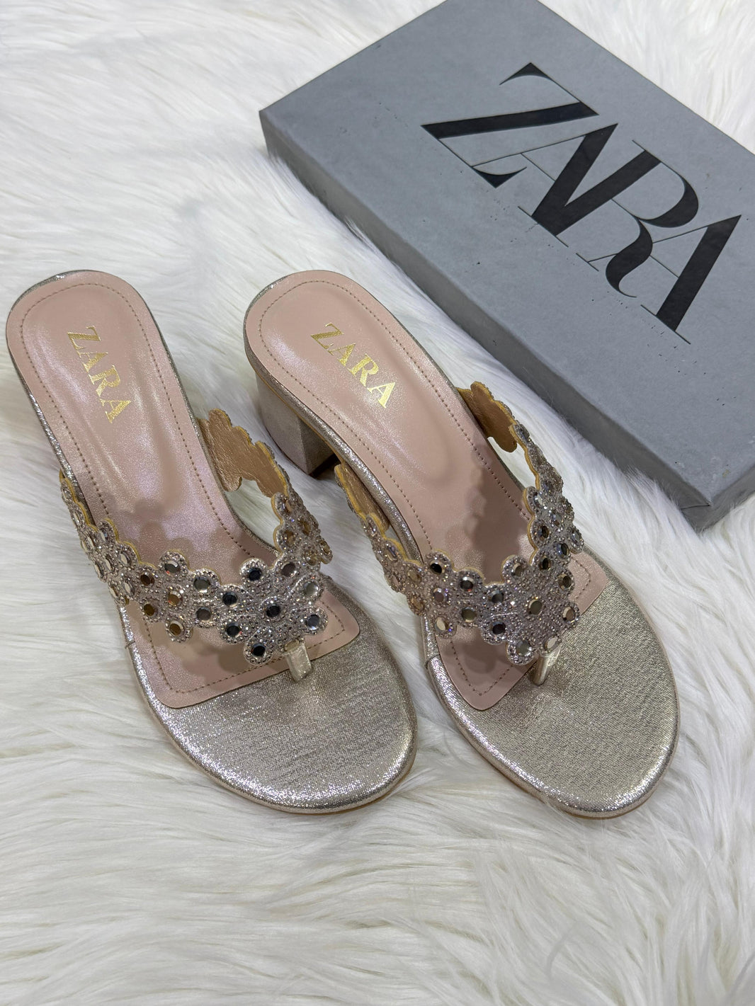Zara Block Heel