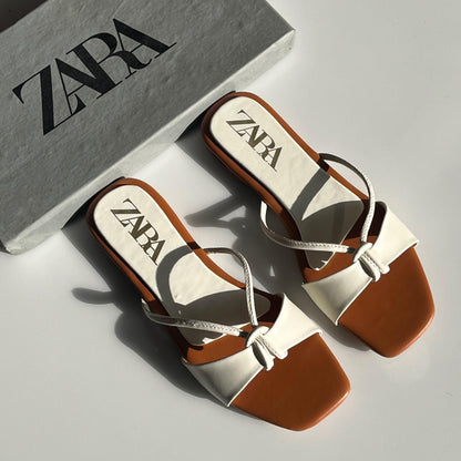Zara Patent Flats