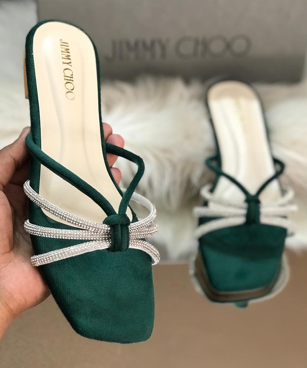 Jc Suede Slides