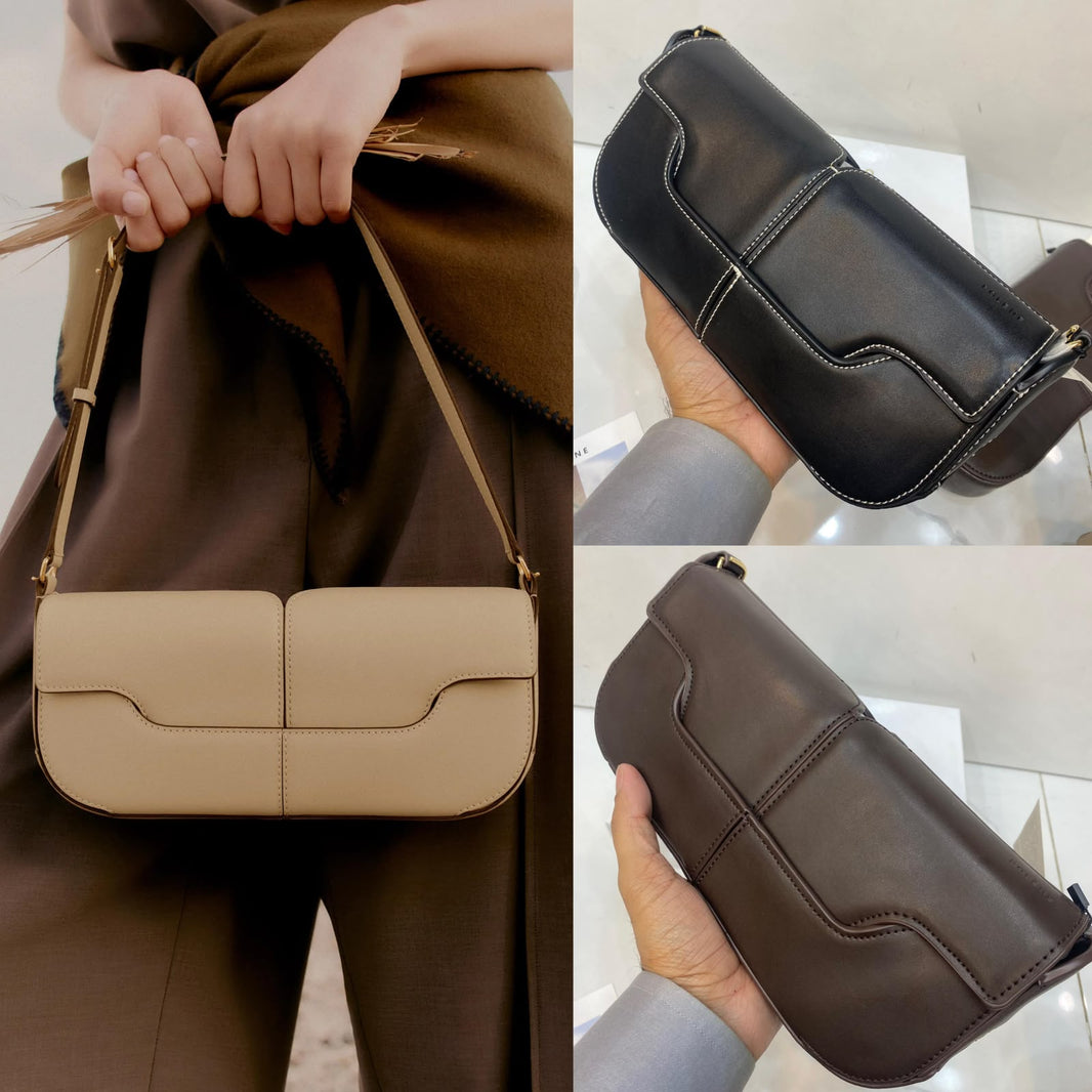 Polene Osmo Smooth Shoulder Bag