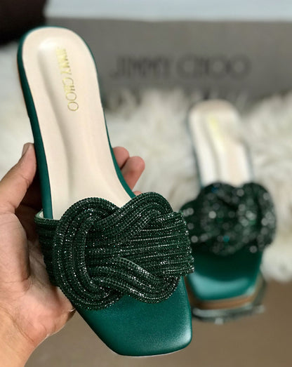 Jc Swarovski Slides