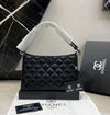 Cc Quilted Handbag