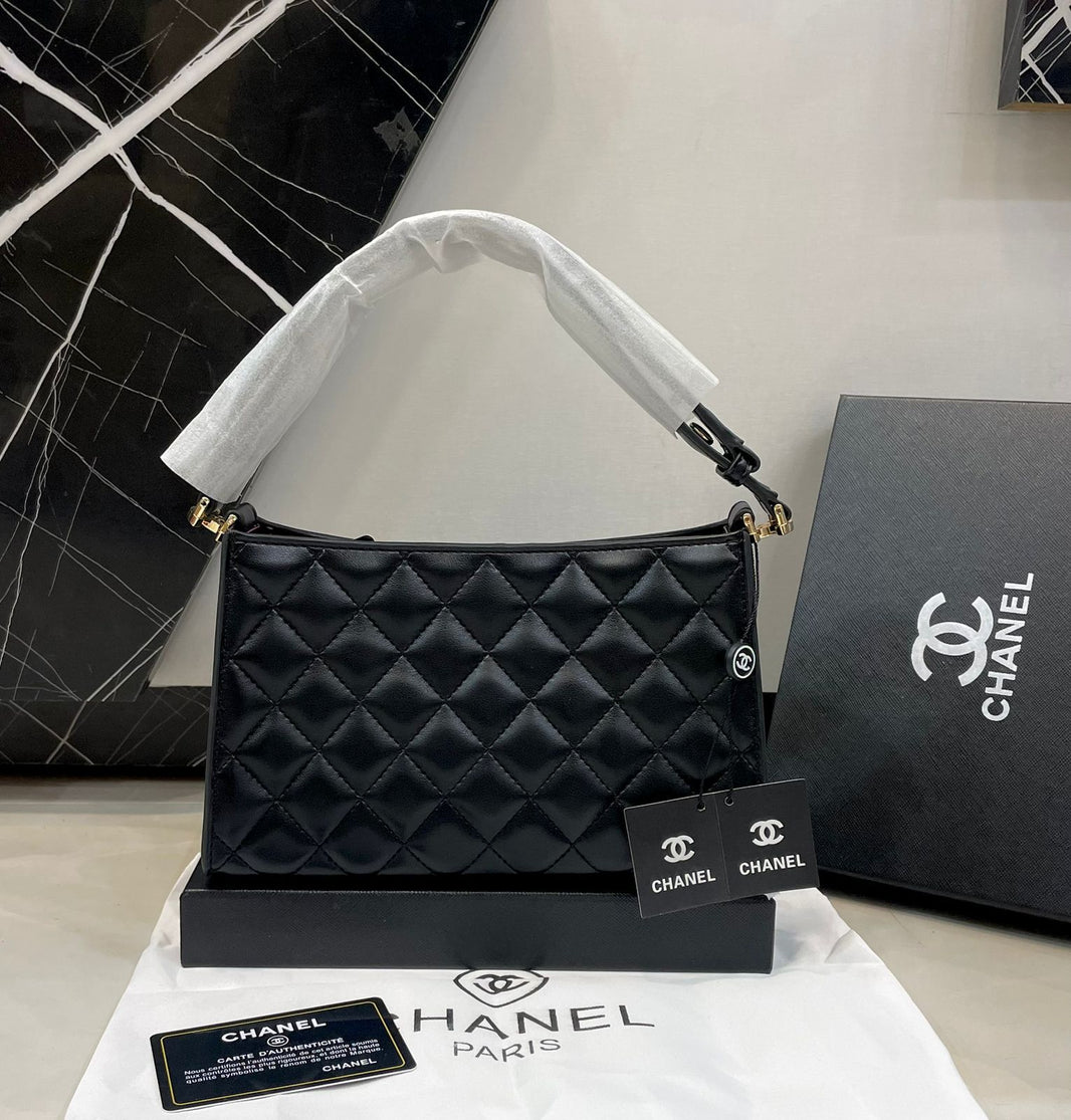 Cc Quilted Handbag