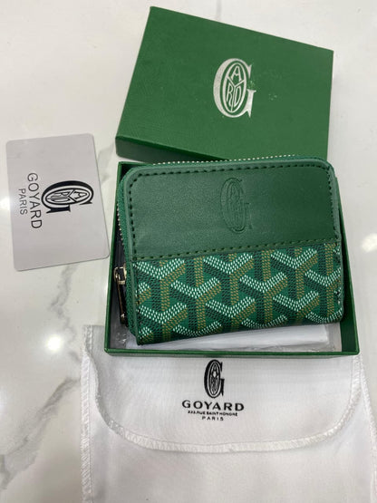 Goyard Unisex Zipper Wallet