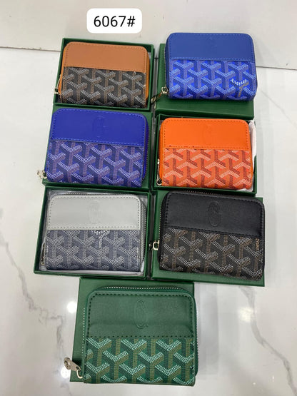 Goyard Unisex Zipper Wallet